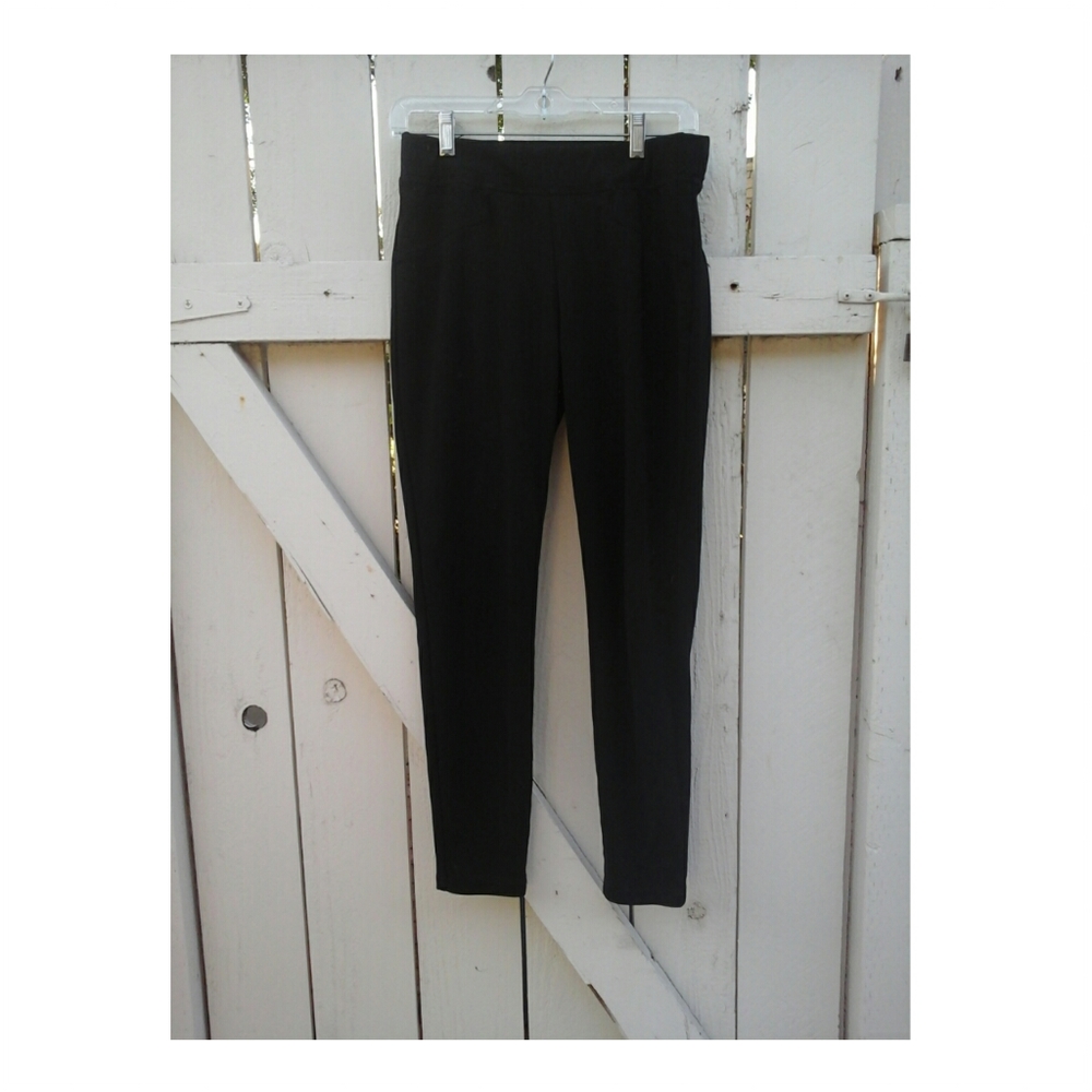 Simply Vera Wang Casual Black Pants